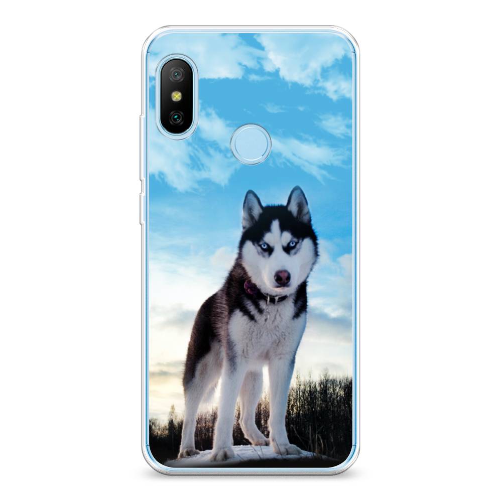 

Чехол Awog на Xiaomi Mi A2 Lite "Хаски 3", Разноцветный, 34250-2