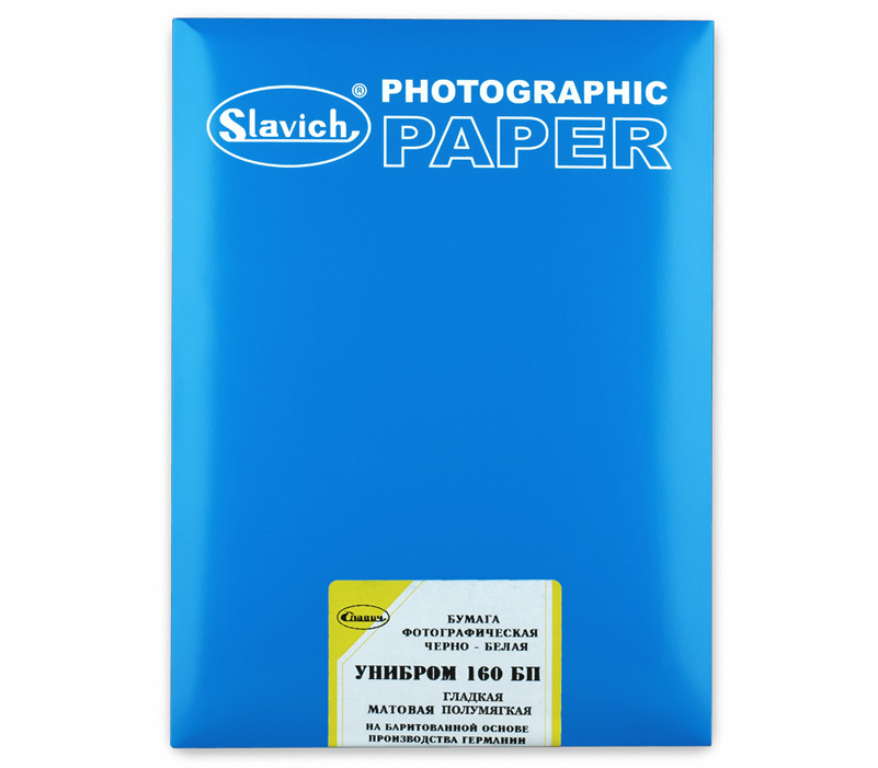 

Фотобумага Славич Унибром 160 имп. БП ТГ М ПМ 10х15 см, 25 листов, Белый