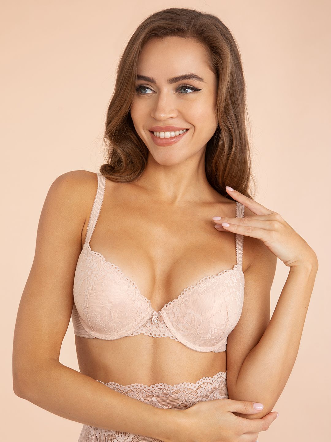 

Бюстгальтер женский LUCE DEL SOLE 1301LS бежевый 80B, 1301LS
