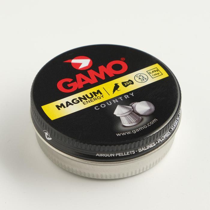 

Пули для пневматики GAMO "MAGNUM" кал. 4,5мм, 0,49гр, 250шт