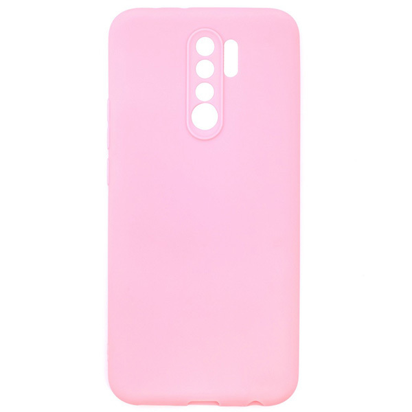 

Силиконовый чехол для Xiaomi Redmi 9 Soft Matte с защитой камеры Розовый, для Xiaomi Redmi 9 Soft Matte с защитой камеры Розовый
