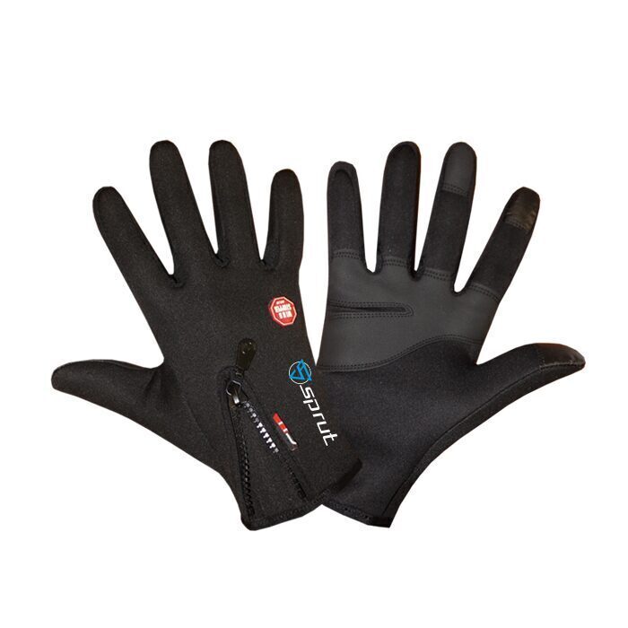 

Перчатки мужские Sprut Neoprene Gloves черные, р. L, Черный, Neoprene Gloves