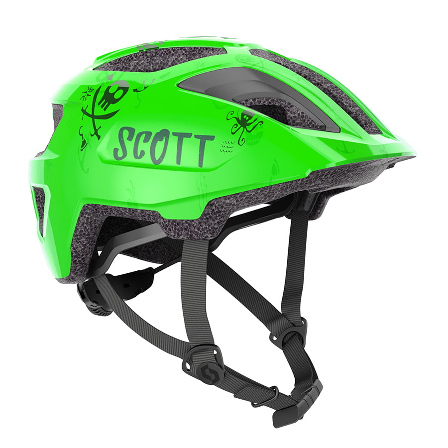 фото Шлем детский scott spunto kid (ce) fluo green, 44-48