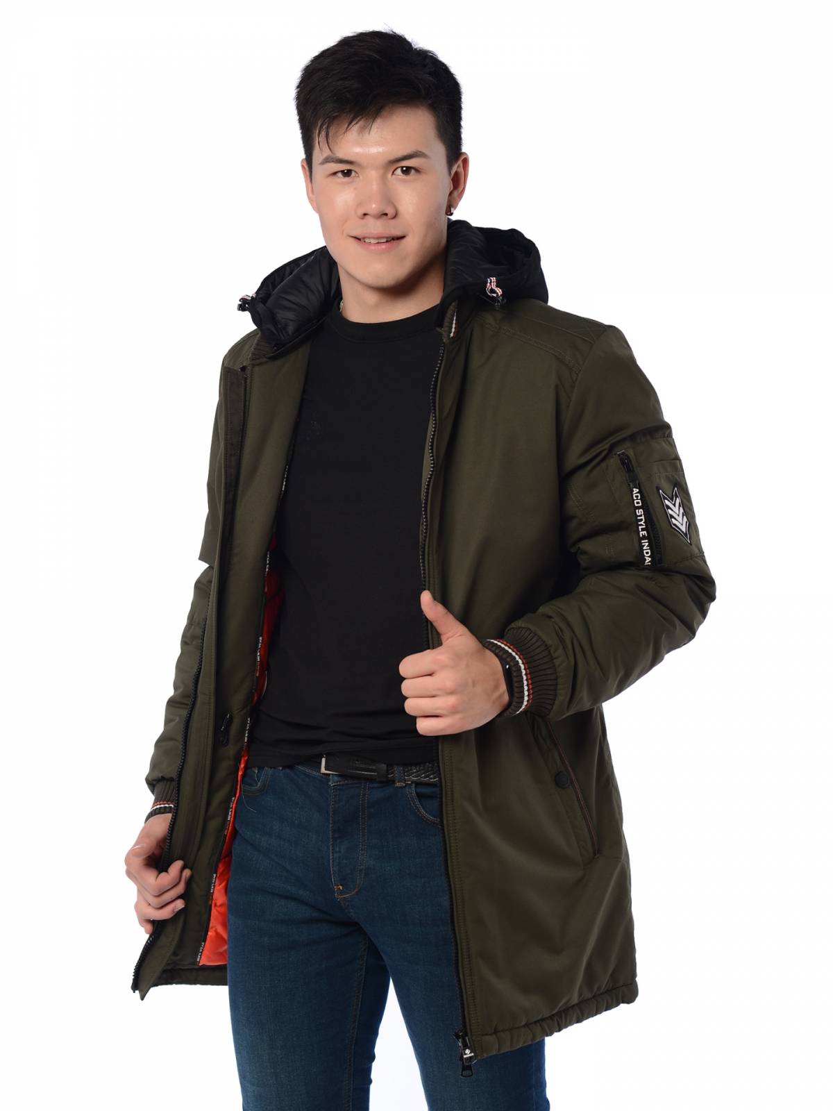 

Зимняя куртка мужская Indaco 3578 хаки 54 RU, 3578