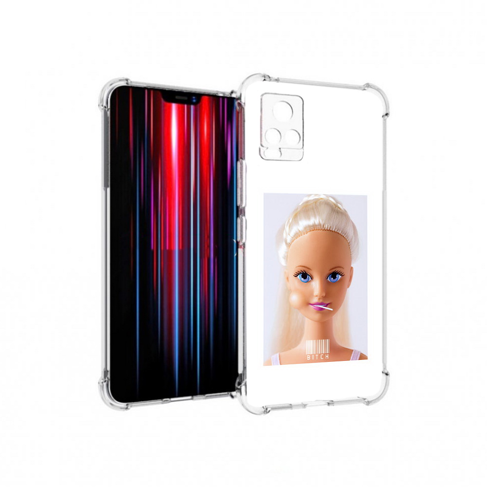 

Чехол MyPads Tocco для Vivo V20 PRO барби (PT226964.386.226), Прозрачный, Tocco
