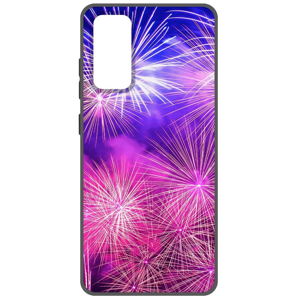

Чехол-накладка Софт Салют для Samsung Galaxy S20 FE, Черный