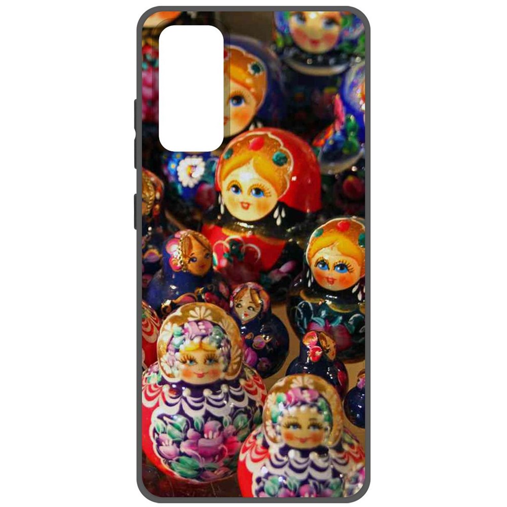 

Чехол-накладка Софт Матрешка для Samsung Galaxy S20 FE, Черный