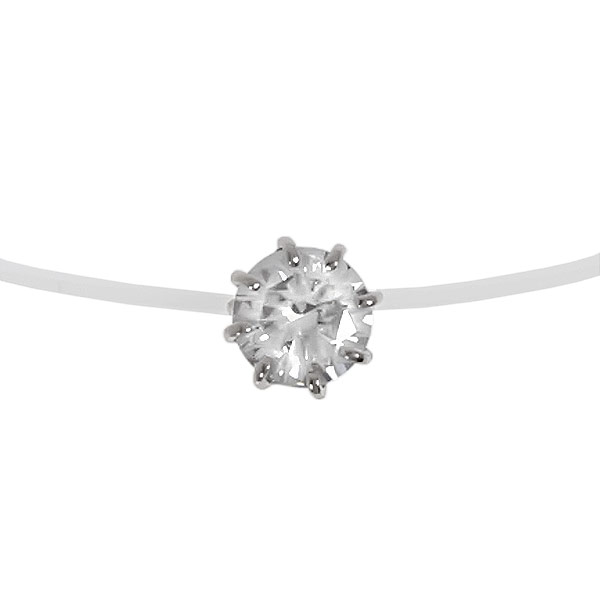 

Колье из серебра 45 см Balex Jewellery 9504056038, фианит, 9504056038