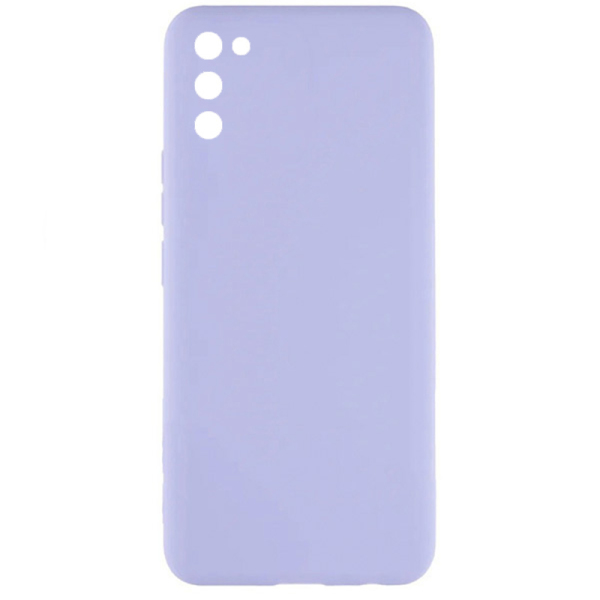 

Силиконовый чехол для Samsung Galaxy A03S Soft Matte с защитой камеры Сиреневый, для Samsung Galaxy A03S Soft Matte с защитой камеры Сиреневый