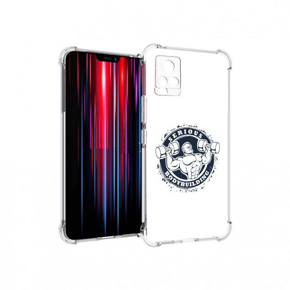 

Чехол MyPads Tocco для Vivo V20 PRO бодибилдинг воля к победе (PT226964.386.231), Прозрачный, Tocco