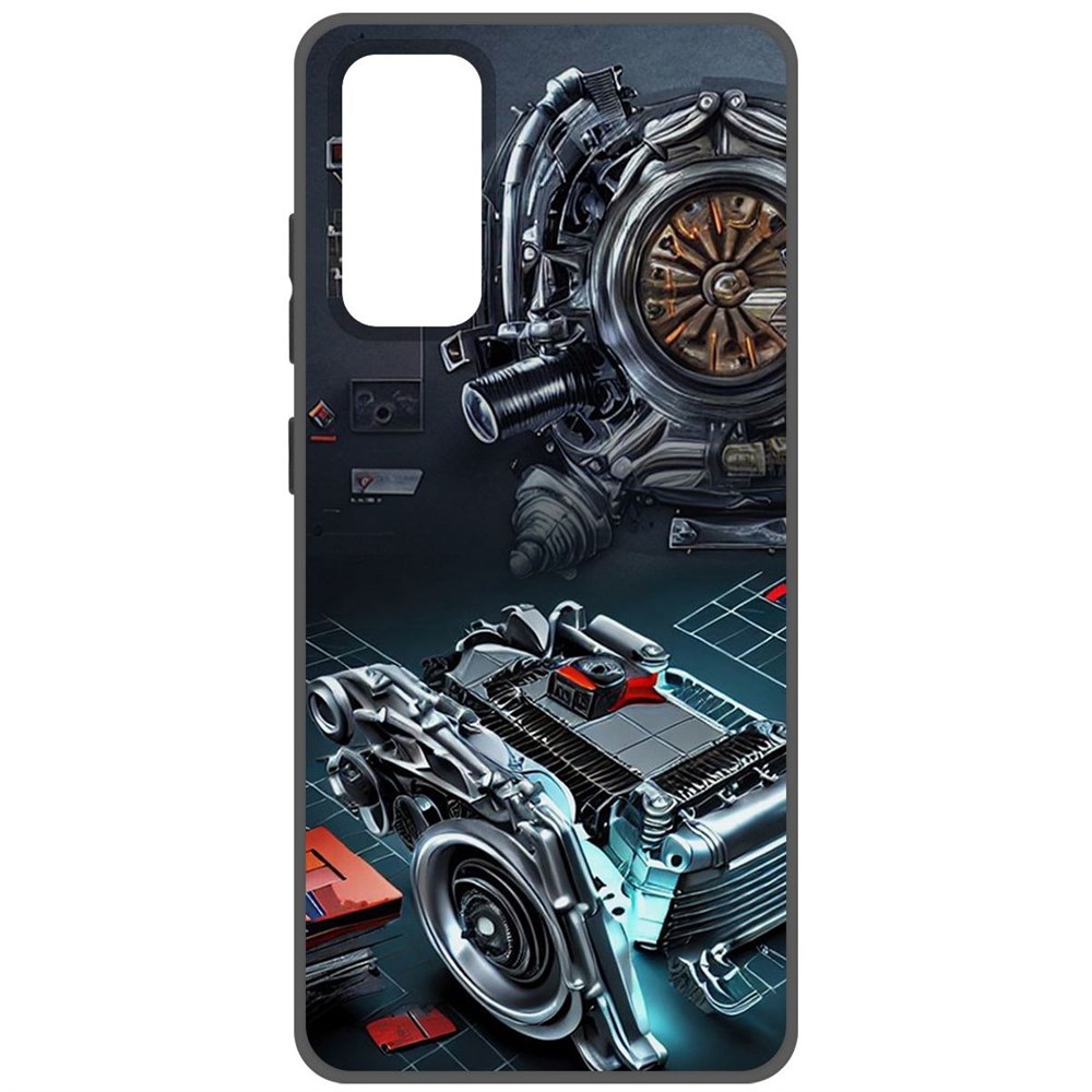 

Чехол-накладка Софт Моторы для Samsung Galaxy S20 FE, Черный