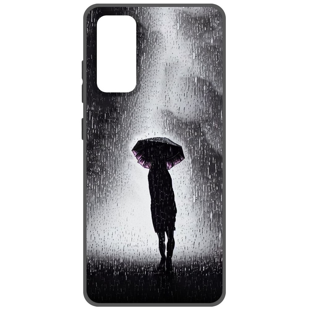 

Чехол-накладка Софт Ночная крипота для Samsung Galaxy S20 FE, Черный
