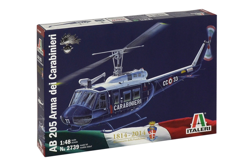 фото Сборная модель italeri 1/48 ab 205 arma dei carabinieri 2739