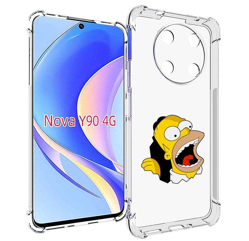 

Чехол MyPads гомер-голодный для Huawei Nova Y90 (CTR-LX1) / Enjoy 50 Pro, Tocco