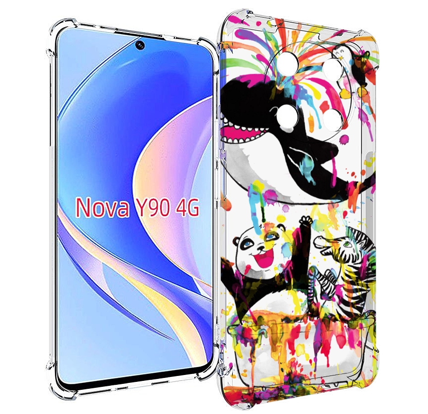 

Чехол MyPads Хиппи кит для Huawei Nova Y90 (CTR-LX1) / Enjoy 50 Pro, Tocco