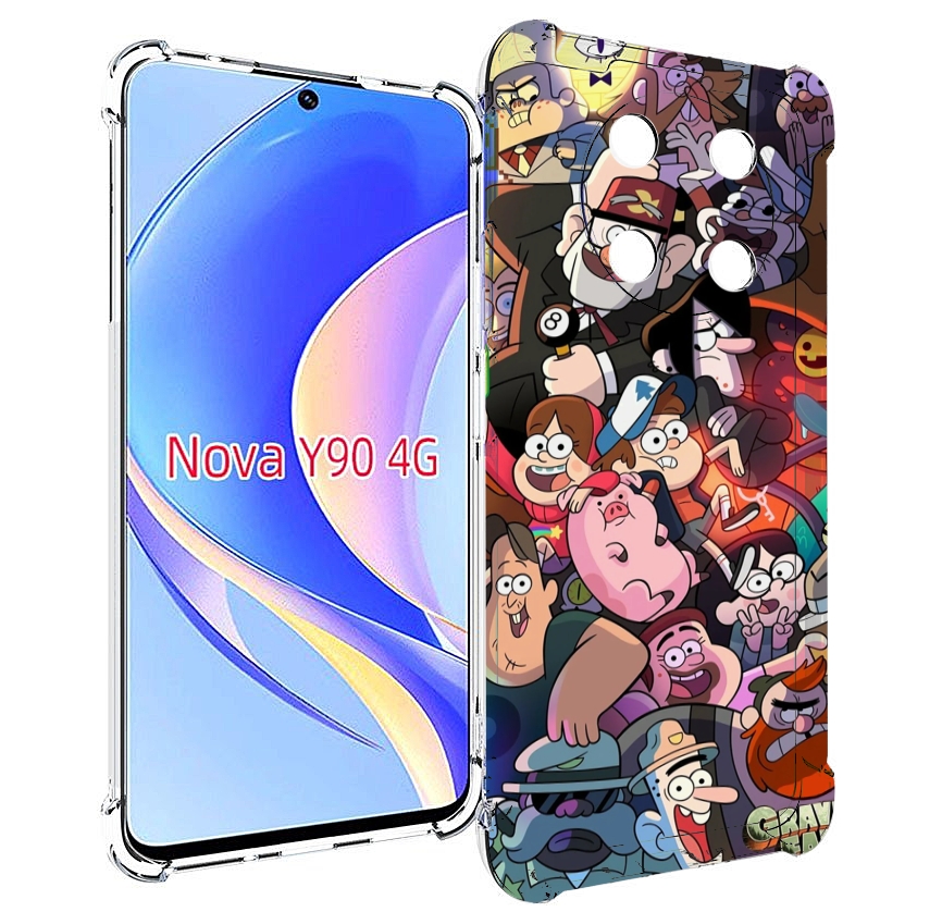 

Чехол MyPads гравити-фолз для Huawei Nova Y90 (CTR-LX1) / Enjoy 50 Pro, Tocco