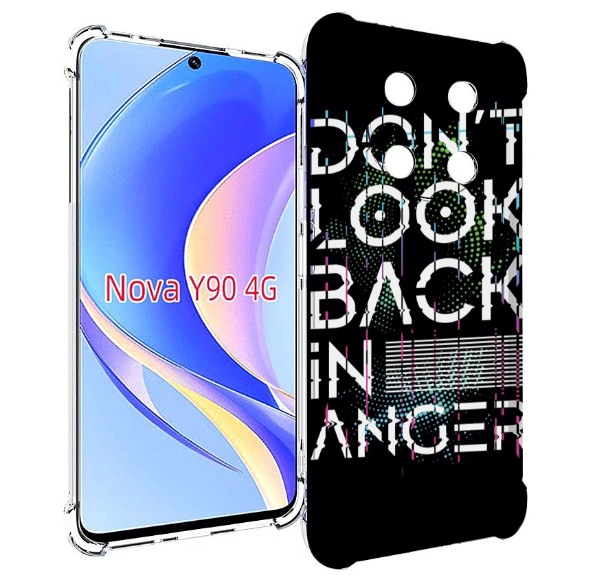 

Чехол MyPads графический-текст для Huawei Nova Y90 (CTR-LX1) / Enjoy 50 Pro, Tocco