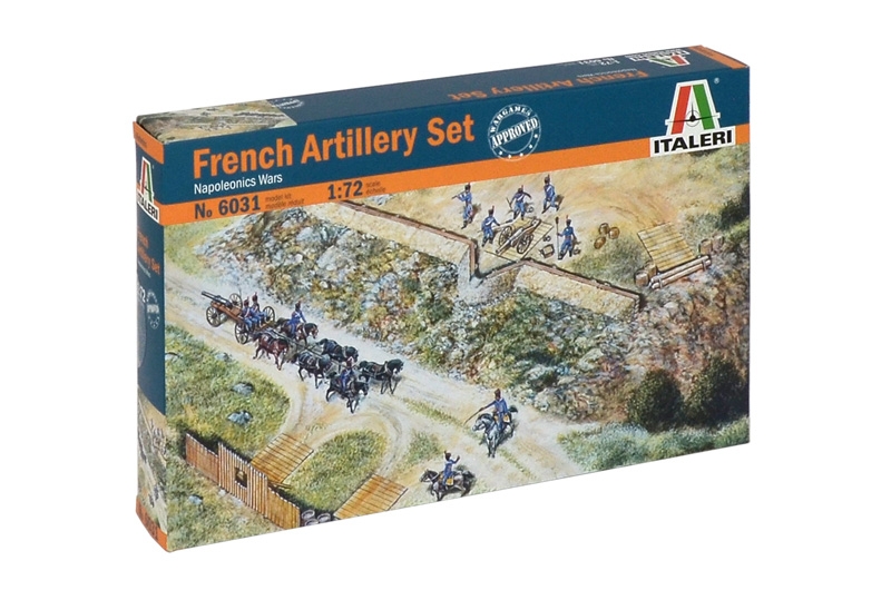 Сборная модель Italeri 1/72 FRENCH ARTILLERY SET - NAPOLEONIC WARS 6031 600004957945