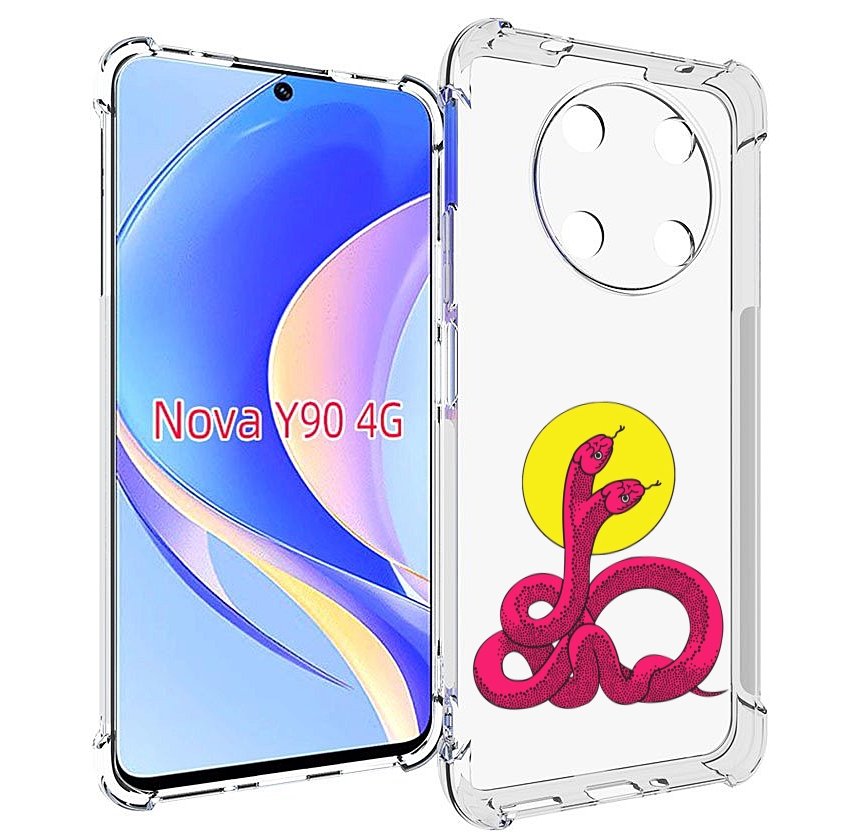 

Чехол MyPads двухголовая-змея для Huawei Nova Y90 (CTR-LX1) / Enjoy 50 Pro, Tocco