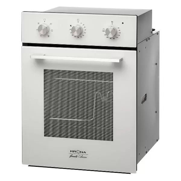 

Встраиваемый электрический духовой шкаф Krona CORRENTE 45 WH белый, CORRENTE 45 WH