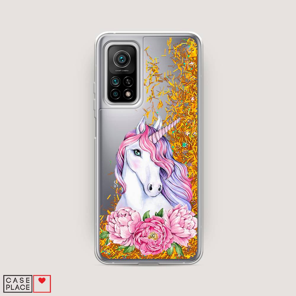

Чехол Awog на Xiaomi Mi 10T/Mi 10T Pro "Единорог с пионами", Разноцветный, 39390-1