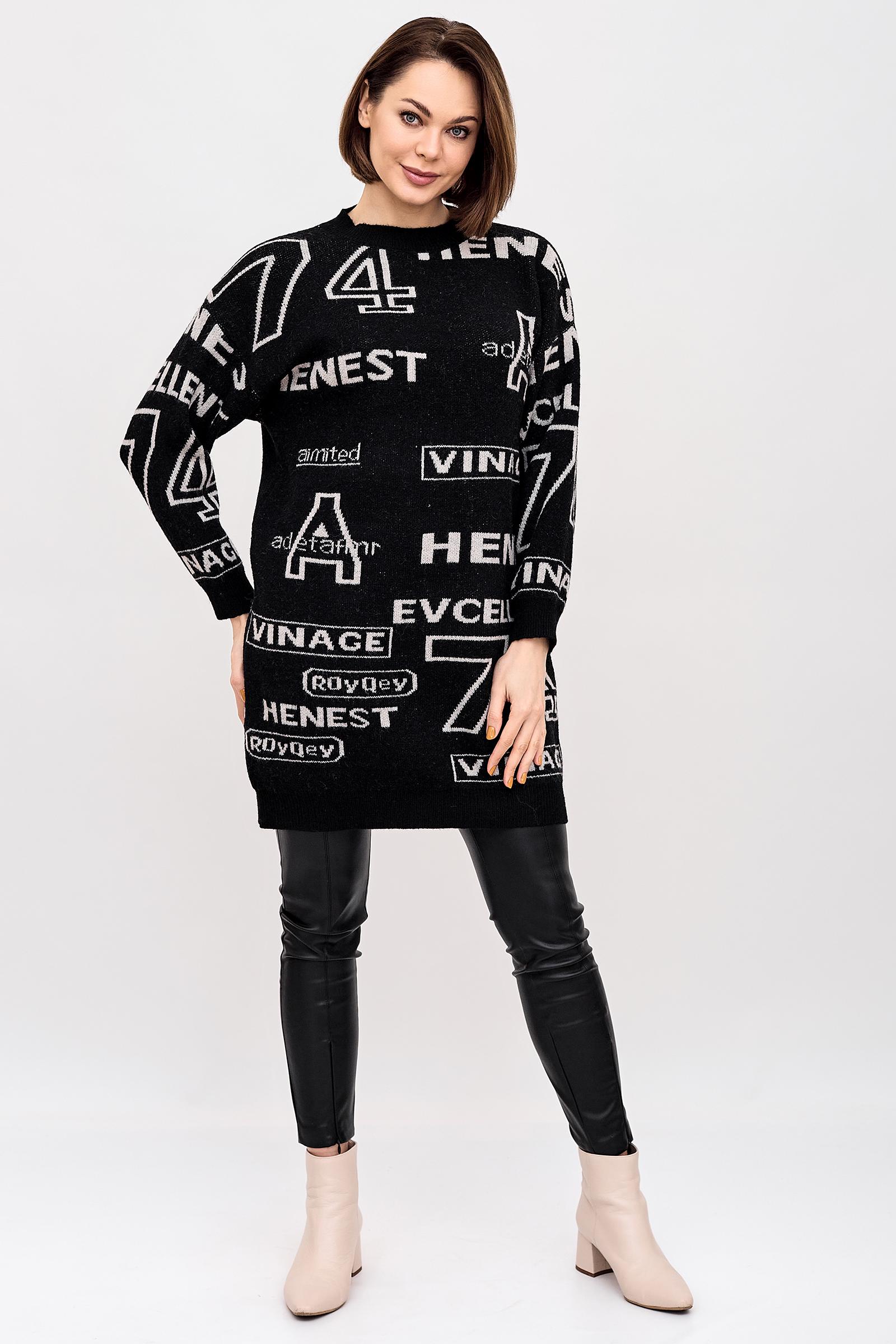 

Платье женское LikaDress 18-1746 черное 46 RU, Черный, 18-1746