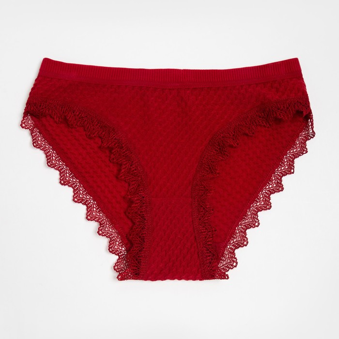 

Трусы женские Collorista 7730725 бордовые 44-46 RU, Бордовый, 7730725
