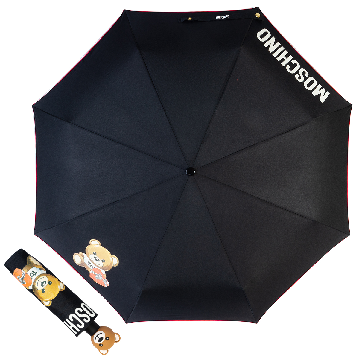 фото Зонт женский moschino 8080-oca black