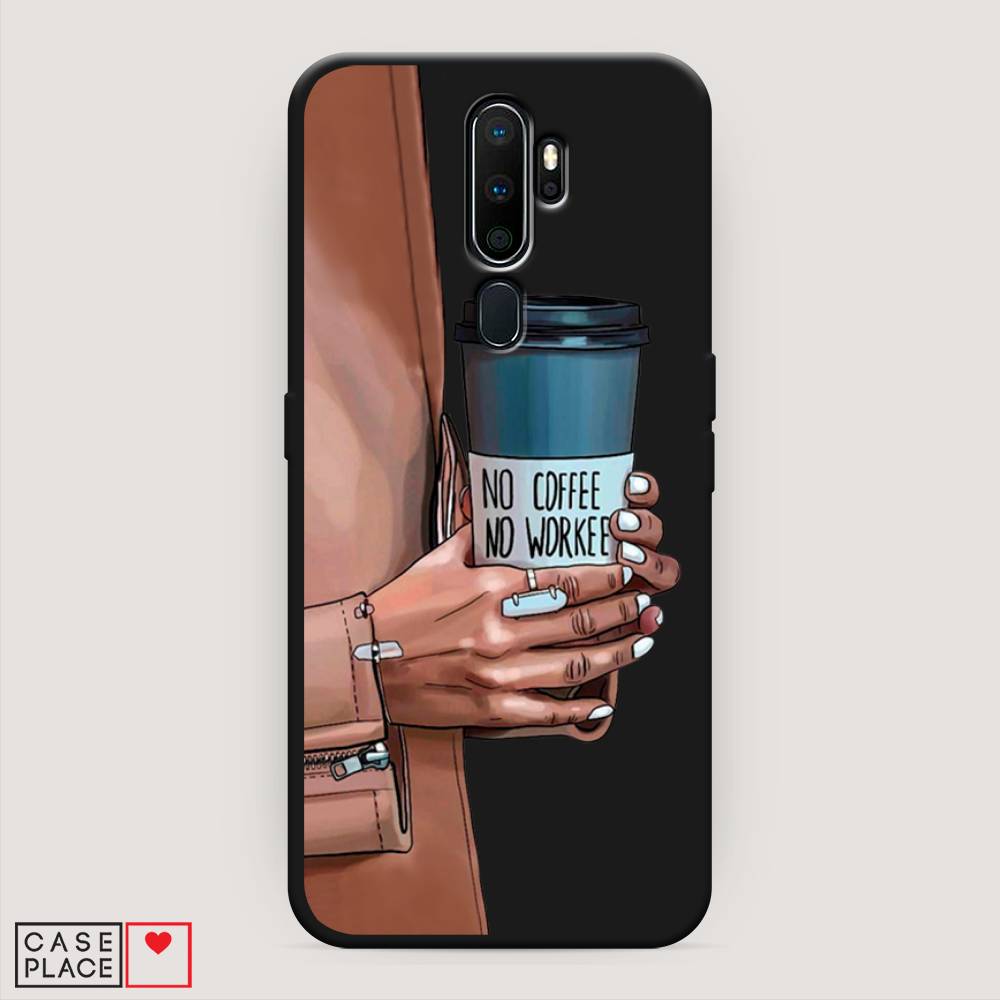 

Чехол Awog на Oppo A5/A9 2020 "No coffee", Разноцветный, 251952-1