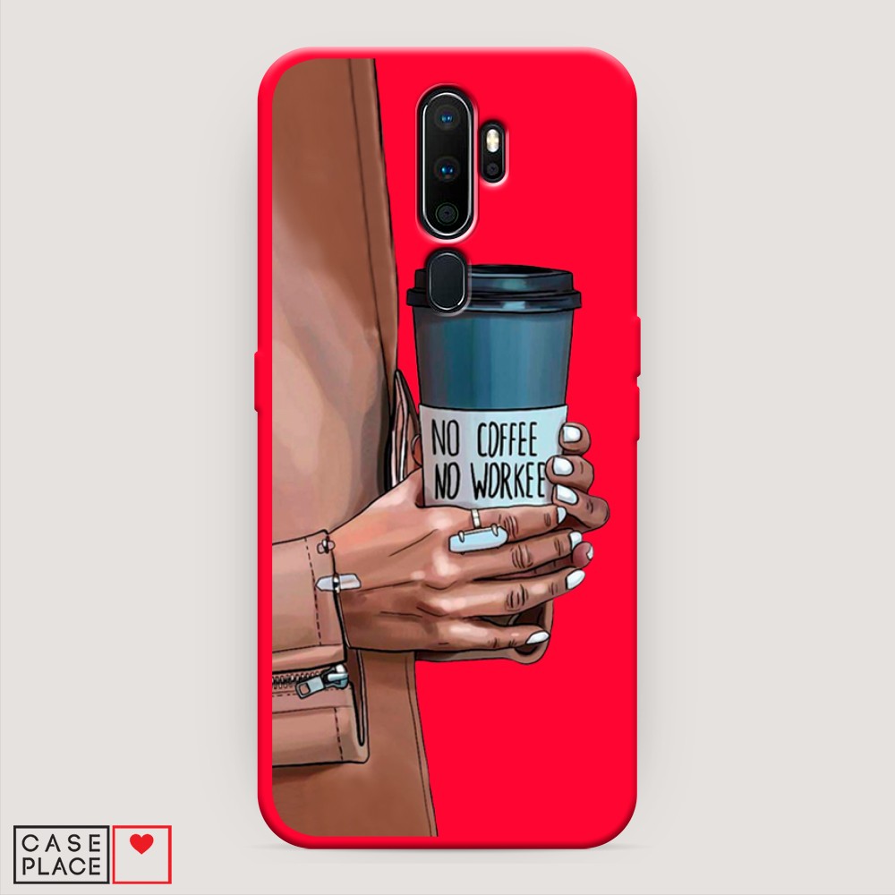 

Чехол Awog на Oppo A5/A9 2020 "No coffee", Разноцветный, 251953-1