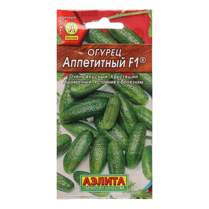 

Семена огурец Аппетитный F1 Аэлита 7643560-2p 2 уп.