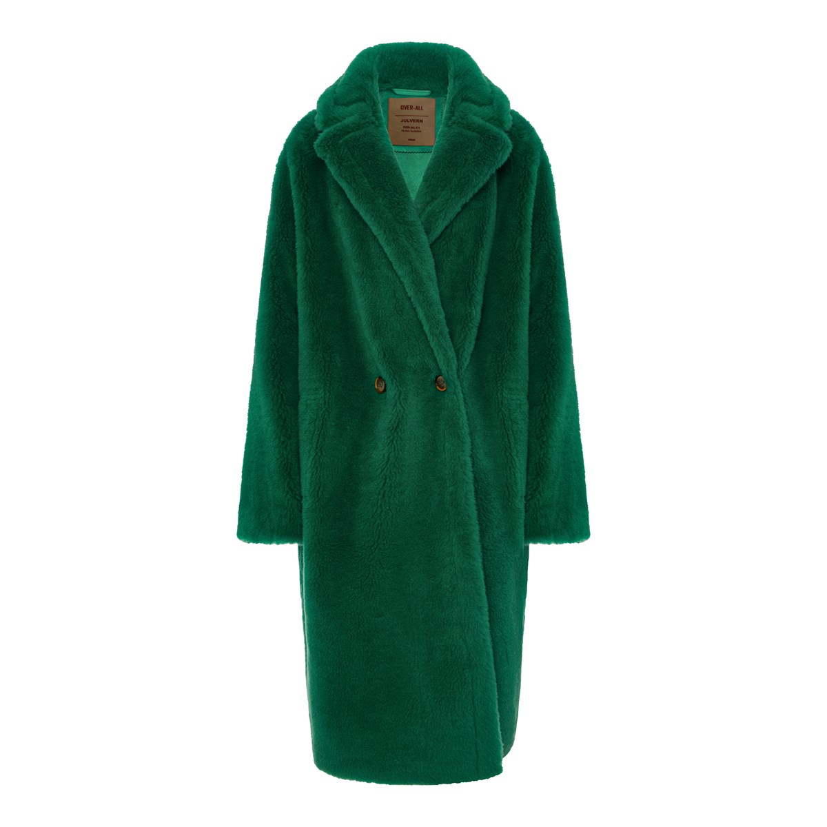 

Шуба женская Julvern 30497 зеленая XL, Зеленый, 30497