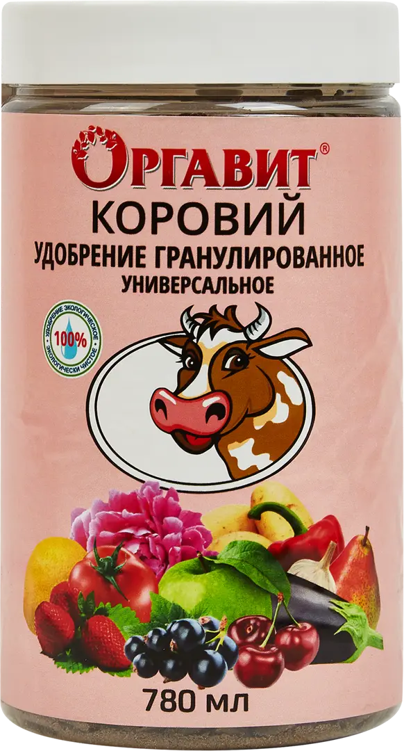 Удобрение Оргавит коровий навоз 780мл