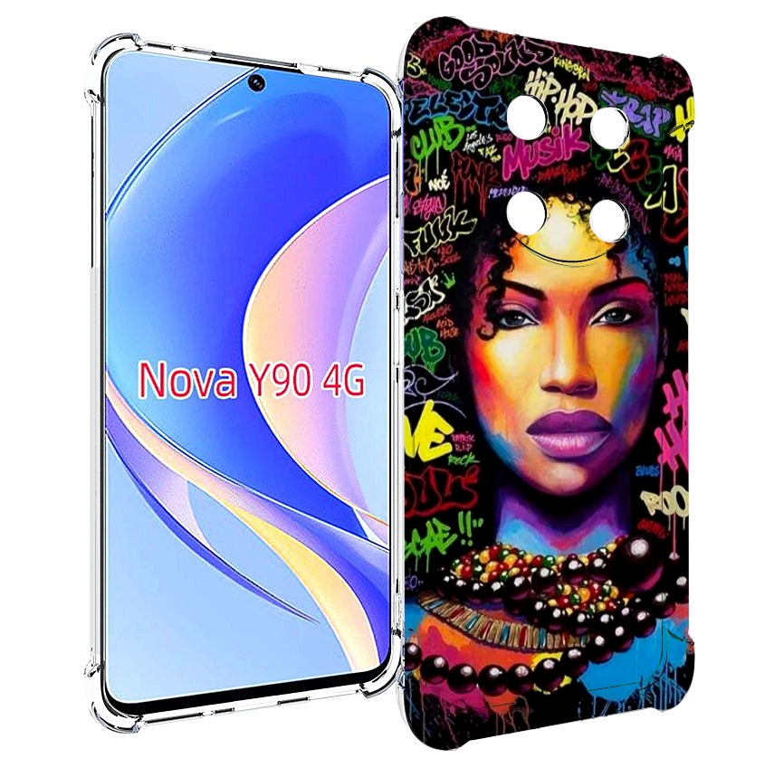 

Чехол MyPads девушка-в-граффити женский для Huawei Nova Y90 (CTR-LX1) / Enjoy 50 Pro, Tocco