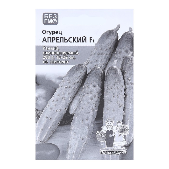 

Семена огурец Апрельский F1 Уральский дачник 7643567-2p 2 уп.
