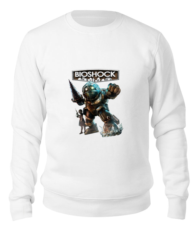 

Свитшот Printio Bioshock (logo) белый 2XL, Bioshock (logo)