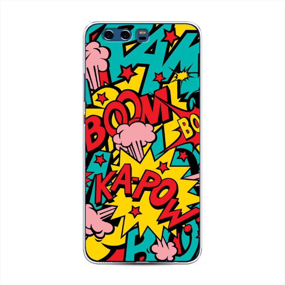 

Чехол Awog на Huawei P10 Plus "Постер pop art", Разноцветный, 62350-9