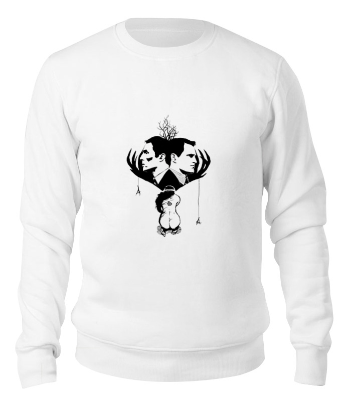 

Свитшот Printio True detective белый 2XL, True detective