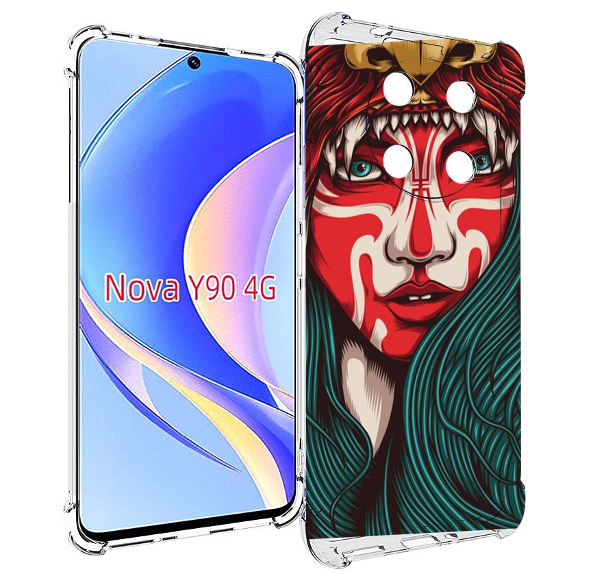 

Чехол MyPads девушка-в-маскировке для Huawei Nova Y90 (CTR-LX1) / Enjoy 50 Pro, Tocco