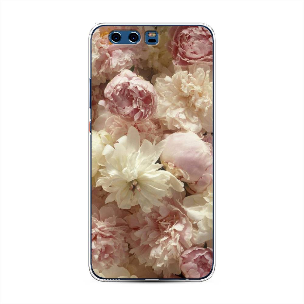 

Чехол Awog на Huawei P10 Plus "Пионы светлые", Разноцветный, 62350-8