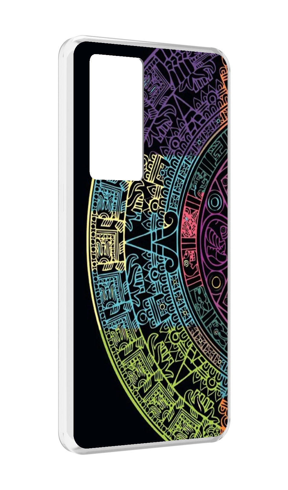 

Чехол MyPads орнамент полукруга для Realme GT Master Explorer Edition, Прозрачный, Tocco