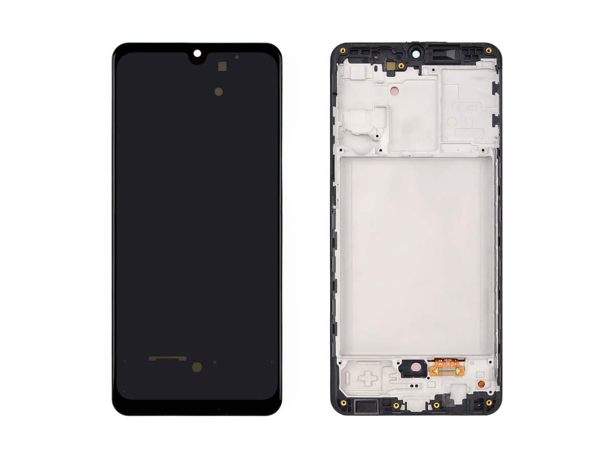 Дисплей для Samsung A315F Galaxy A31 в рамке + тачскрин