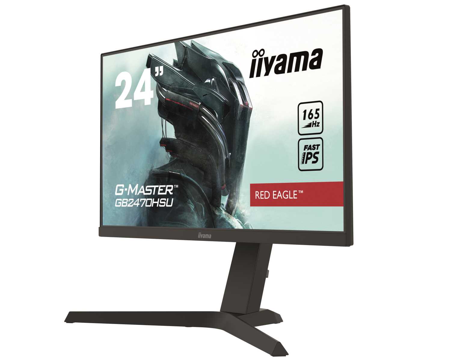 фото Монитор lcd 23.8'' 16:9 1920х1080(fhd) ips, nonglare, 250cd/m2, h178°/v178°, 1100:1, 80m:1 iiyama