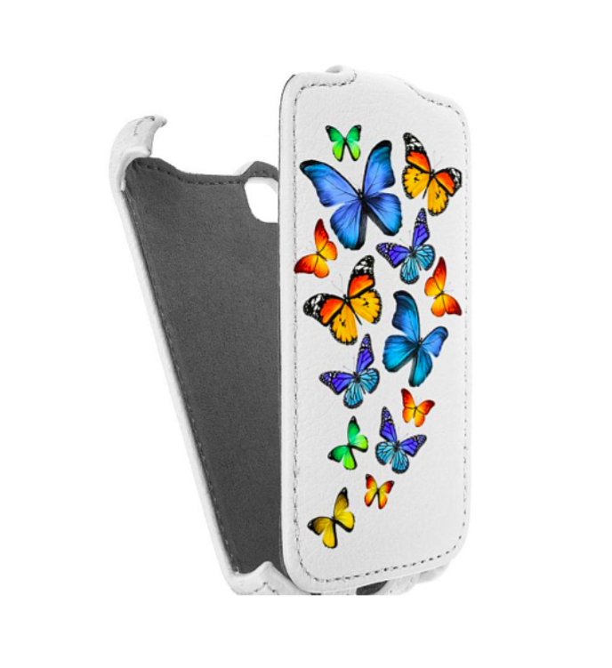 

Кожаный чехол для Samsung Galaxy S5 Armor Case (Белый) (Дизайн 3/3)