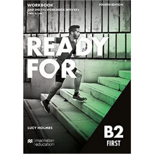

Ready for B2 First 4th Edition Workbook and Digital Workbook with Key and access…