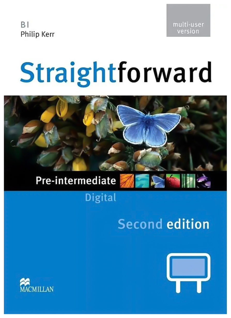 Книга Straightforward (Second Edition) Pre-Intermediate Digital DVD Rom Multiple User