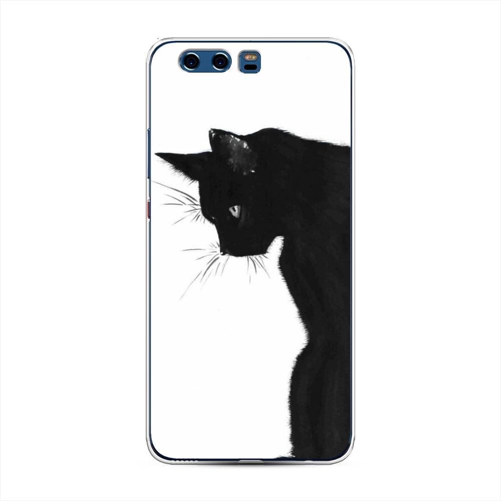 

Чехол Awog на Huawei P10 Plus "Black cat", Разноцветный, 62350-1