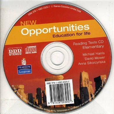 Книга New Opportunities Elementary ReadText CD