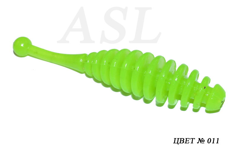 

Силиконовая приманка ASL Бу-Буцв. 011,L-5см 10шт/уп, Бу-бу