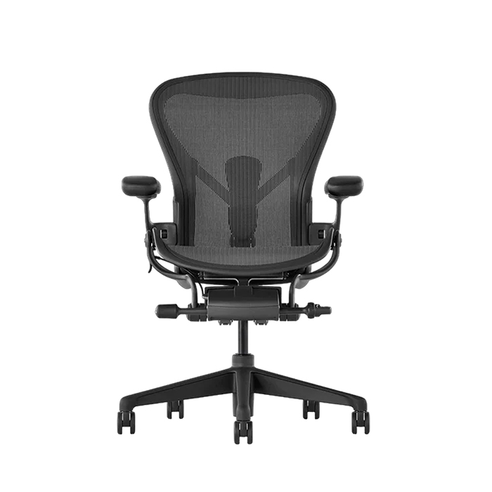 Кресло Herman Miller Aeron Graphite, размер A